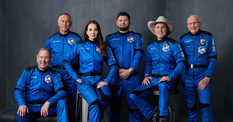 Blue Origin успешно завершила 36-й пилотируемый полёт New Shepard с шестью пассажирами